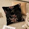 Classic A-Allsaints Floral Pillow Case Anti-Dustmite Invisible Zipper Sofa Bed