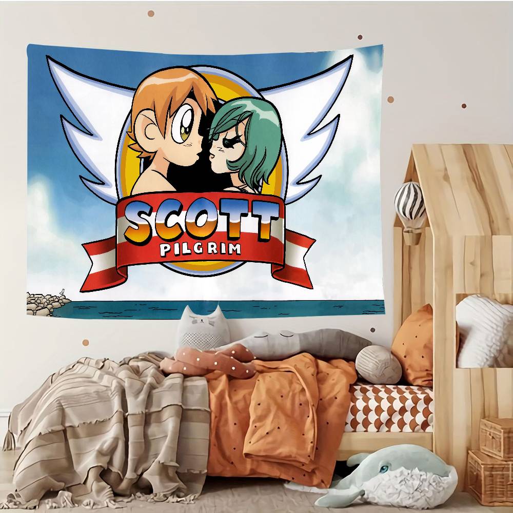 Bryan Lee OMalley Tapestry Customizable Tapestries Of Various Styleswall Hangings Celebrity Photo Printingwall Hangings