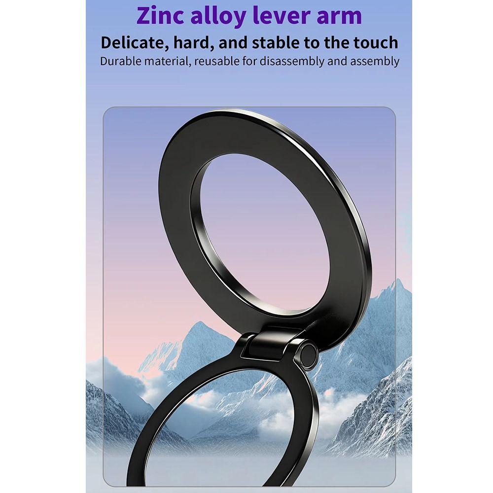 Foldable Magnetic Car Phone Holder Suction Cup Auto Phone Bracket Navigation Stand Kids Road Trip