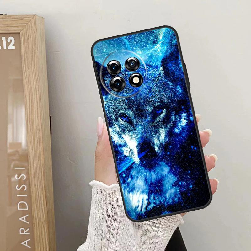 Tier Wolf Galaxie Hülle Für OnePlus 12R 12 11 9 10 Pro 10R 10T OnePlus Nord 3 2T N10 N20 CE 2 Lite CE4 Hülle