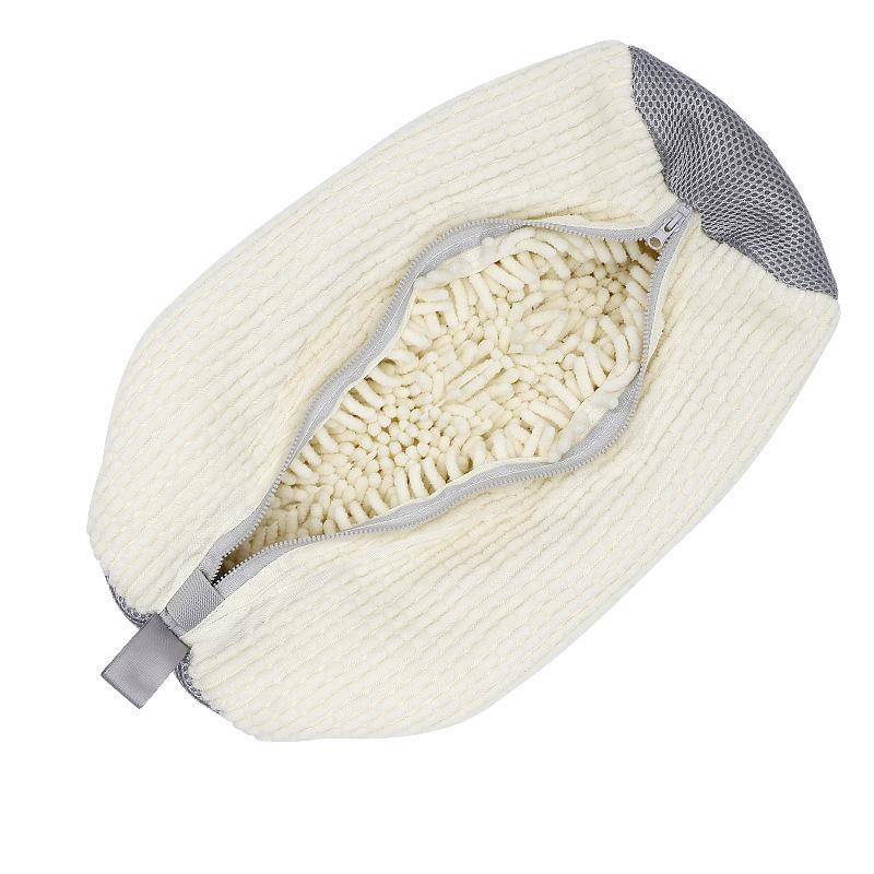 1/2PCS Washing Shoes Bag Cotton Laundry Fluffy Fibers Easily Remove Dirt Washing Bags Anti-Deformation Shoes Clothes Organizer