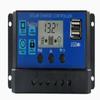 Solar Charge Controller PWM 10A 20A 30A 60A 12V 24V Battery Regulator for Outdoor Camping Off Grid Applications