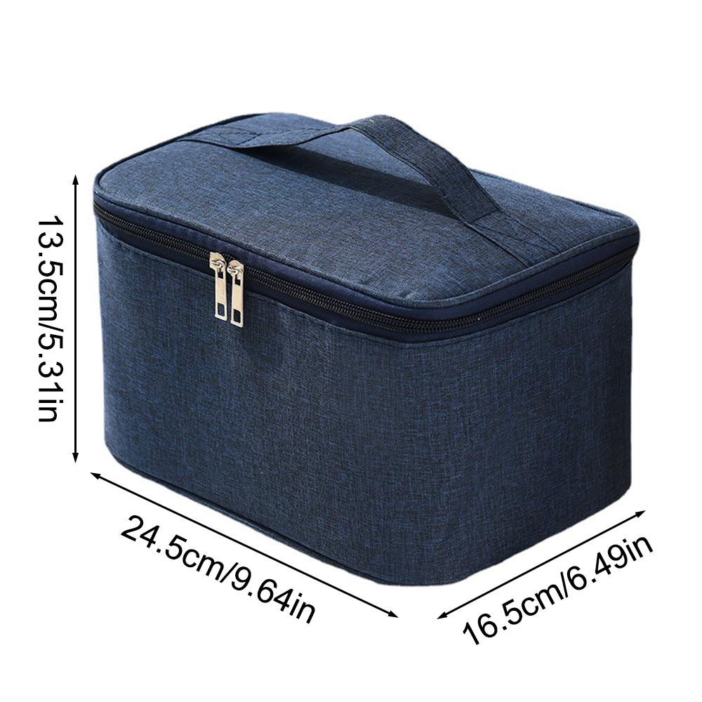 Travel Portable Waterproof Makeup Bag, Toiletry Bag, Travel Carrying Bag, Simple and Large Capacity Skincare Storage Bag