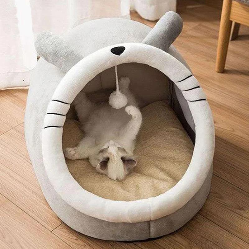 Washable Pet Lounger Cushions, Cat Mat Beds, Warm and Soft Baskets, Cozy Warm Cat Kennels, House Tents, Small Pet Dogs, Winter