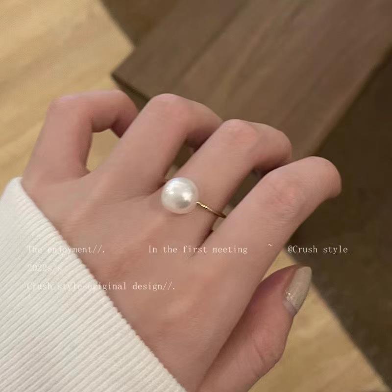 Korean Style Versatile Open Ring: Elegant Temperament, Simple Personality Design for Women and Couples