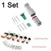 2/ 3/ 4/ 6/ 8/ 12P Seal Kits Male and Female Waterproof Connector Socket Plug Wiring DT06/04