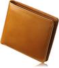 Cartera de Cuero para Centro de la Ciudad x Hecho en Japón con Certificado Italiano Genuino Regalo del Día [Taller de Tokio] Plegable para Hombre Artesanía Italiana Japón, Cuero,