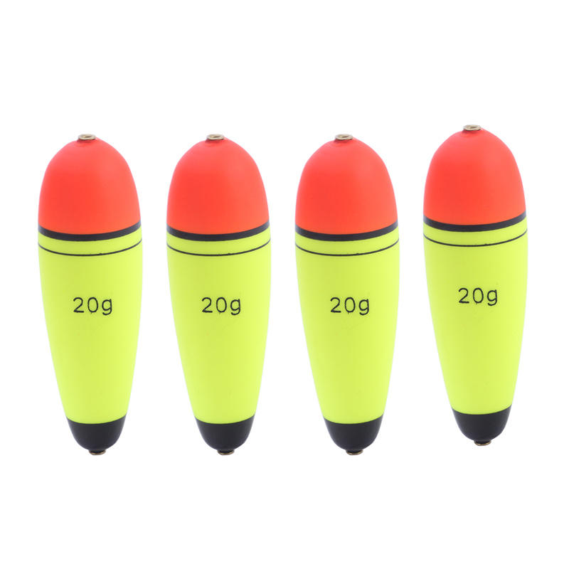 4pcs Slip Fishing Bobber Float Set EVA Foam Fishing Slider Floats Lightweight Slip Cork Fishing Accessories Tools Tackles