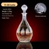 Engraved Glass Decanter