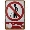 Vintage Bar Metal Signs Bathroom House Living Room Home Retro Wall Decorations Items Luxury Decor Interior Art Posters Tin Signs