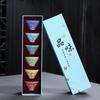Enamel Gold-Rimmed Peony Ceramic Tea Tasting Cup