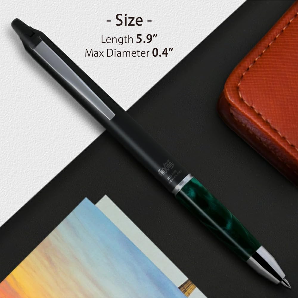 Pilot Stylo bille FriXion Zone de pression 0,5 mm Inspiration Verte LFBKZ3SEFIG