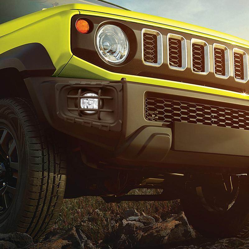 Front Fog Light Protect Guard Cover For Suzuki Jimny JB64 JB64 -2026 Car Light Trim Decoration Exterior Parts Accessories