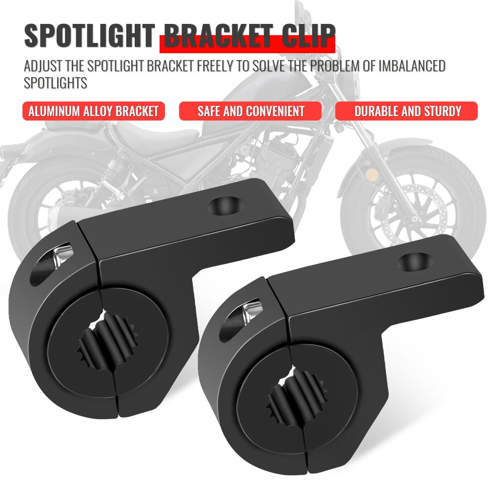 Motorbike Headlight Holder Support Adjustable 25mm-32mm Car Work Light Holder Motorcycle Headlight Spotlight Mount Bracket