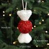 Christmas Tree Candy Cane Decoration Sweet Sparkling Candy Model with String Christmas Lollipop Cane Decorations Set for Tree