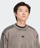 ADIDAS Retro Washed Crew Sweatshirt - Black / Jd0246