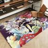 Anime N-Noragami Floor Mat Soft Flannel Floor Mat  Suitable for Entryways, Living Rooms, Bedrooms, and Bathrooms