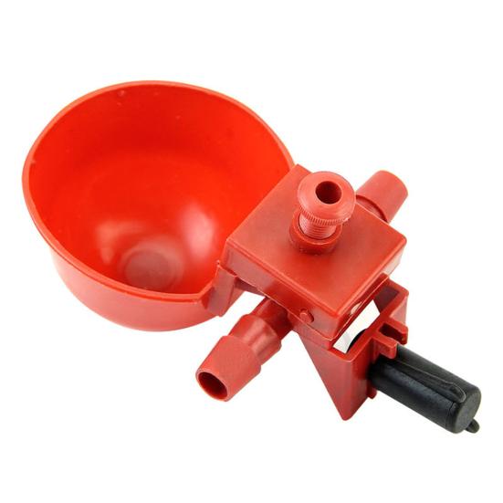5 Pcs Poultry Feeding Water Drink Cup Drinker Bird Chicken Fowl Bowl