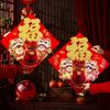 Chinese Spring Festival Couplets Door Window Stickers Horse New Year Decoraitons Lunar Horse Year Home Wall Decor