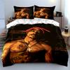 Hip-Hop Art Style Bedding Set Bedding Set (1 Duvet Cover, 2 Pillowcases, Duvet Not Included)