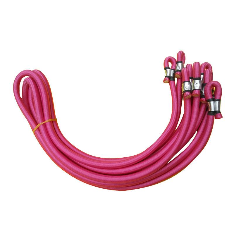 Douerfei 10mm Durable Anti-UV PVC/Nylon/Polyester Elastic Rope Covered Bungee Cord Trampoline Use High Safety Indoor/Outdoor