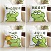 Matcha Dandan Pillow Dormitory Office Decoration Removable Sofa Bedroom Backrest Lumbar Pillow Square Pillow