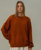 Mosyupamosyu Mohair Wool Round Knit [Brick]