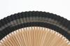 folding fan for 45 short handcrafted by Kyoto with fan case and paper box [Hasegawa] Kyoto-style men, double-sided design, ribs, length, high-quality,