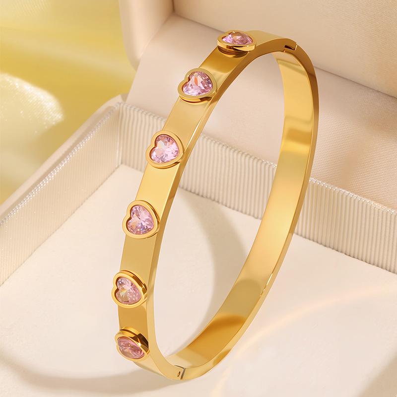 Women's High-end Heart-shaped Love Fashion European and American Bracelet