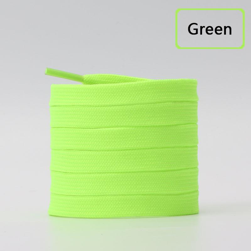 1 Paar Effen Platte Schoenveters Canvas Schoenveters voor Sneakers Vrouw Man Schoenveter Klassieke Tennisveters voor Schoenveters
