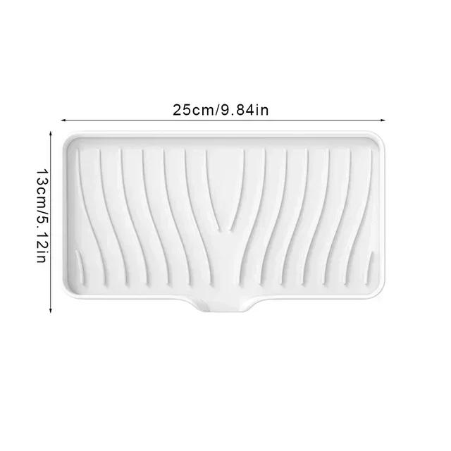 Silicone Soap Dish for Bathroom Self Draining SoapBar Holder Kitchen Sink Soaps Dish Sponge Drain Portable Soapps Dishes Rack