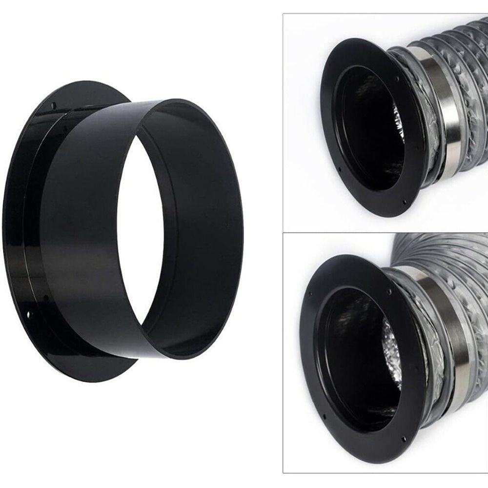 ABS Ventilation Pipe Joint Black Exhaust Pipe Connector Air Pipe Joint Ventilation Pipe