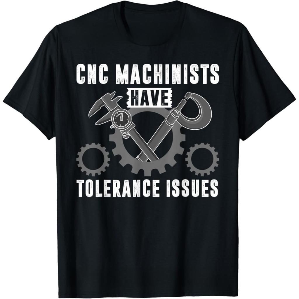 Rolig Run CNC-programmerare Maskinist Ingenjör Kod G28 T-shirts Herr Bomull Humor T-shirt Kortärmad Unisex Löst Kläder