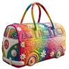 Sac de voyage imprimé éponge 3D pour bus longue distance en matériau polyester pour voyage décontracté