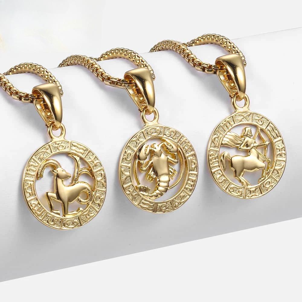 Ciondolo Costellazione Collana in Acciaio Inossidabile Gioielli Donna e Uomo Regalo Accessori