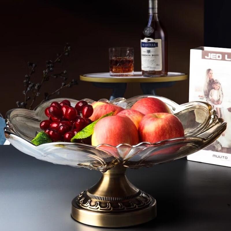 Plat à fruits en cristal style européen Fulinci