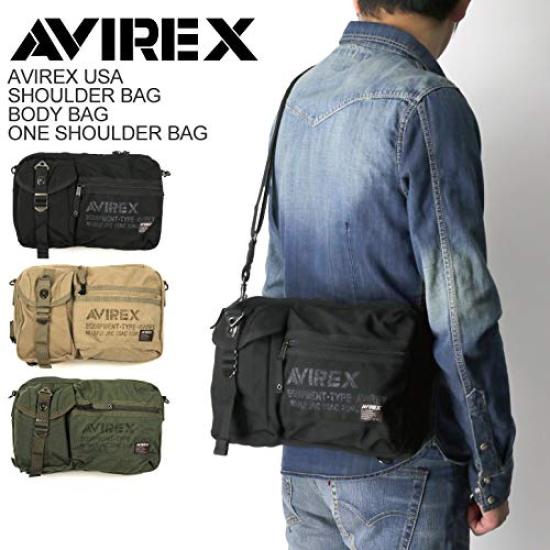 AVIREX Eagle Series Shoulder Bag Black AVX3522