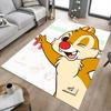 Happy Chipmunk Celebration Carpet For Playroom Bedroom Living Room Sofa Home Decorkids Game Area Rug Nonslip Floor Mat