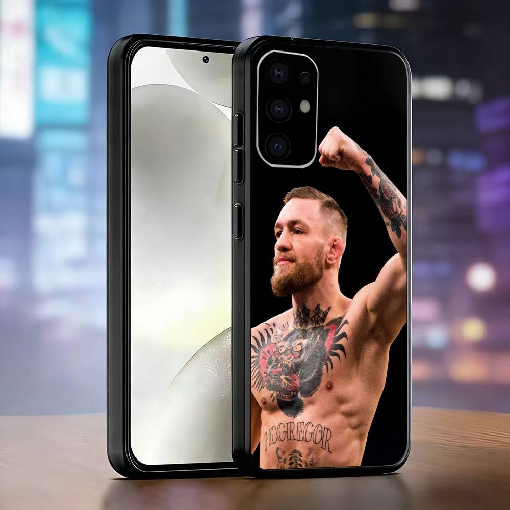 Conor McGregor Boxen Handyhülle Für Samsung S25,S24,S21,S22,S23,S30,Ultra,S20,Plus,Fe,Weiche Silikon Schwarze Abdeckung