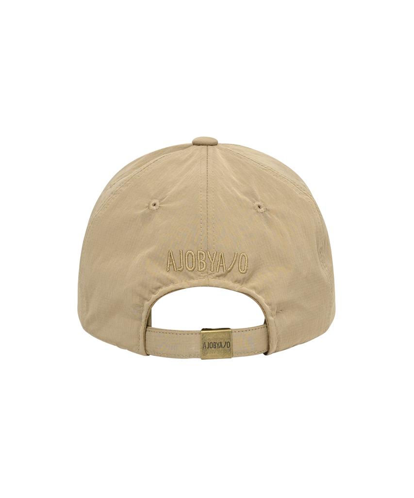 AJOBYAJO Arch Logo Nylon Cap [Beige]