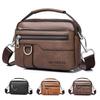 Borsa a tracolla da uomo in pelle, borsa a tracolla impermeabile, borsa a postino, valigetta, borsa da viaggio da lavoro