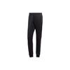 Solid Color Mid-Waist Tapered Casual Sweatpants Men Bottoms Black IC5980