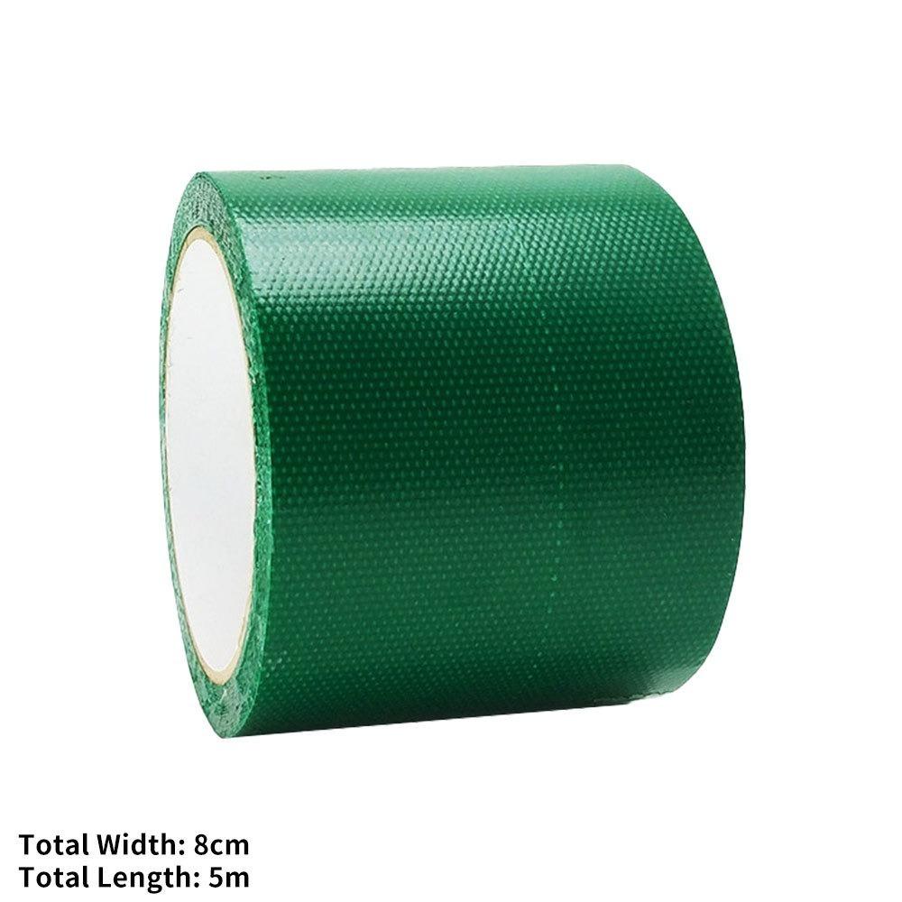 Awning Tent Repair Waterproof Tarpaulin Repair Tape Strong Adhesion Tear Resistance Gummed Film Parts Green Blue Awning Patch