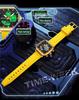 SANDA Multifunctional Square Quartz Electronic Watch for Students - Timer & Casual Wear, Trending Hot Seller.