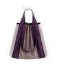 Pleatsmama Two-Way Shopper Bag Purple