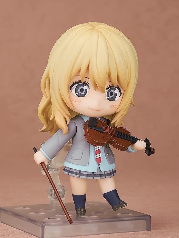 Good Smile Arts Shanghai Nendoroid Your Lie in April Kaori Miyazono Kunststoff Bemalt Bewegliche Figur Ohne Maßstab