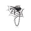 Trendy Creative Rhinestone Spider Brooch for Men & Women