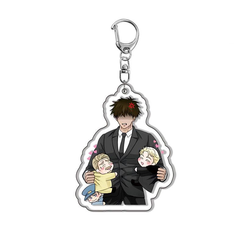 ANASTASIA Manwha Acrylic Keychain Pendant Jewelry New Style Key Chain Related Products Friends Gift Bag Charms Souvenir Couple