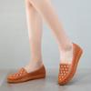 Flats Shoes Women Hollow Out Slip On Casual Nurse Shoes Summer Loafers Female Sandals Shallow Beach Breathable