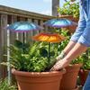 Ombrellone Protezione UV per Piante Copertura Ombreggiante Giardino in Ferro Copertura Schermante Sole per Piante Vasi da Fiori